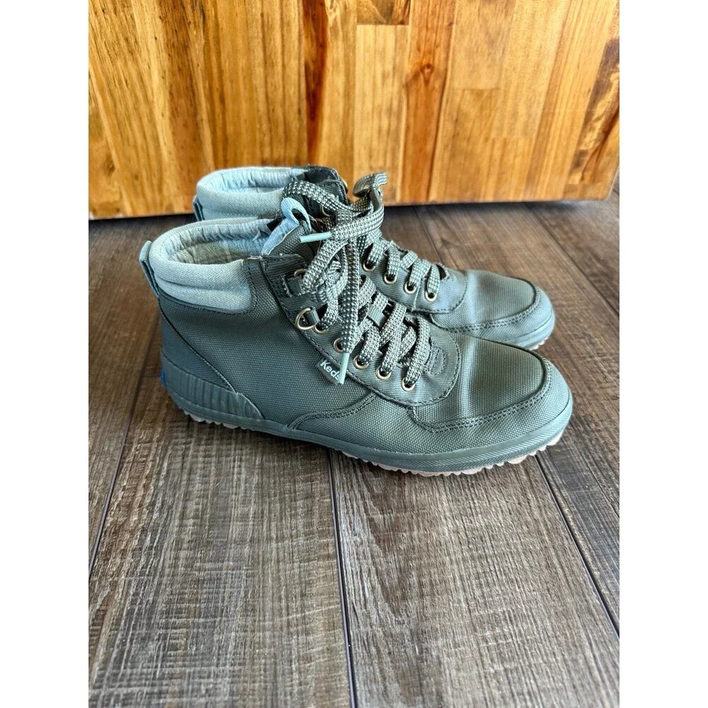 Women’s Keds Scout Boots Sz. 6.5 Olive Green